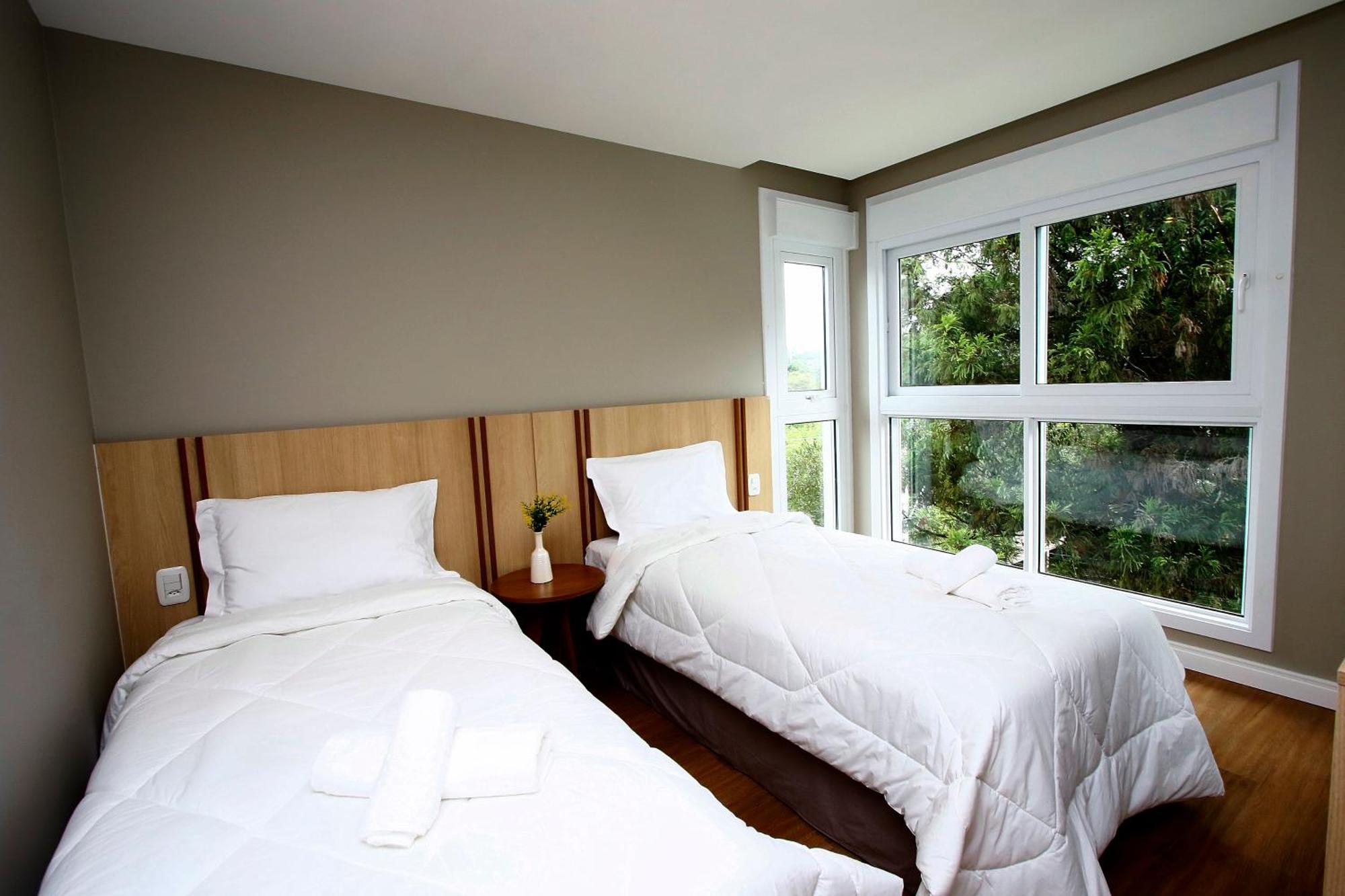 Luxuoso Apartamento Em Gramado - 2 Suites Dış mekan fotoğraf